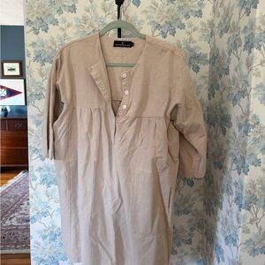Pomander Place Beige Tunic Dress